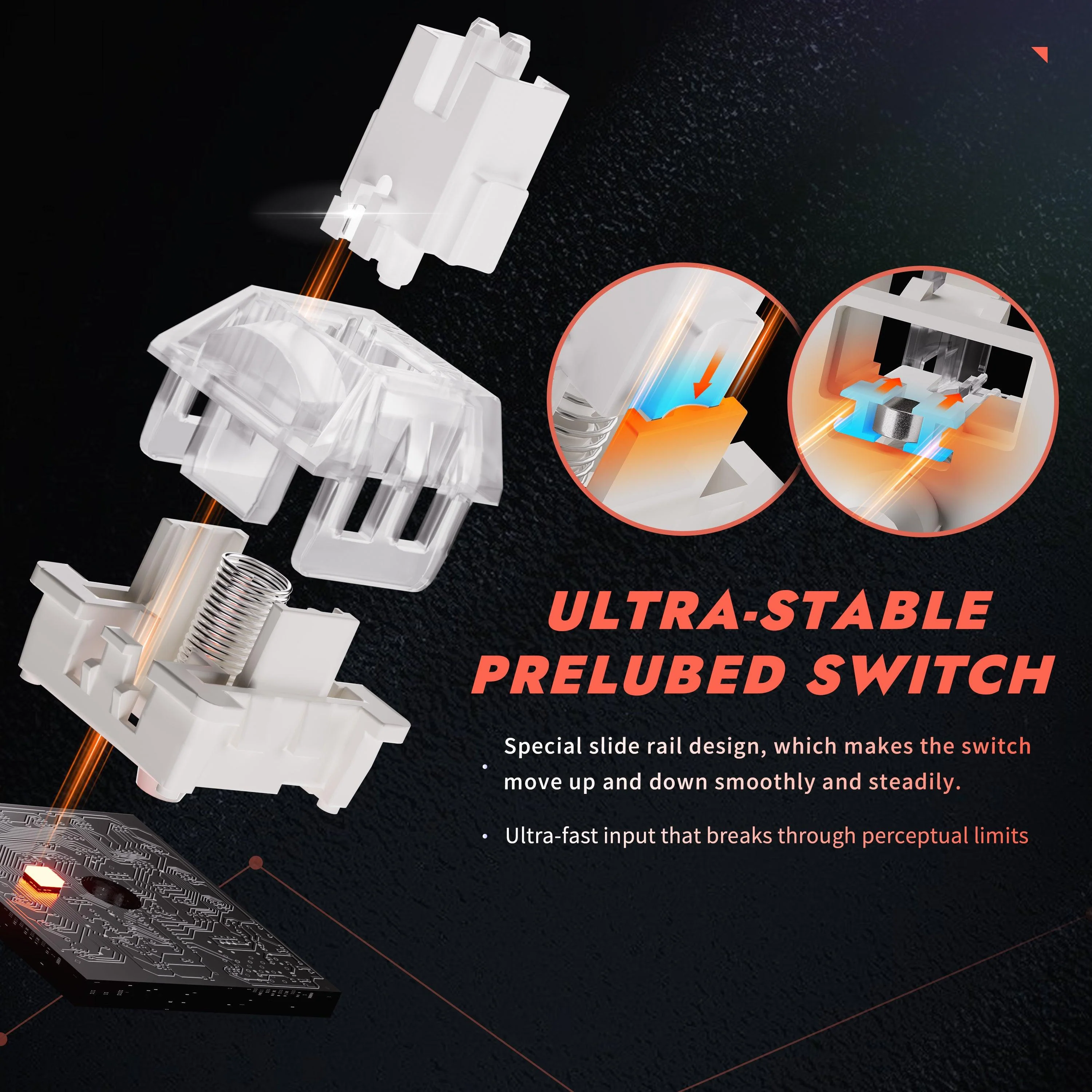 DrunkDeer A75 Pro - Wired Actuation Distance Adjustable HE Magnetic Switch Keyboard - Image 7